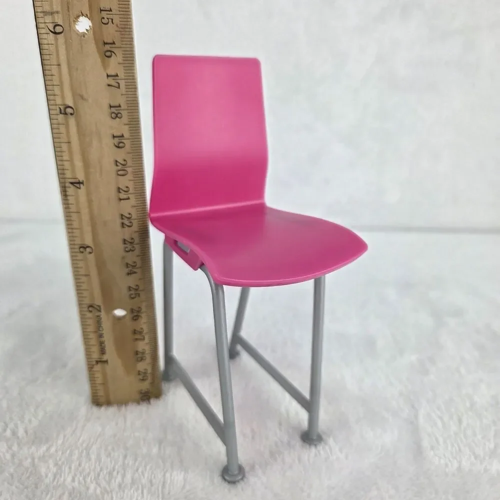 2016 Mattel Barbie Date Night Dining Table & 2 Chairs Replacement Furniture Set
